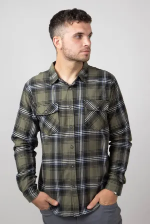 1897 Original Plaid Flannel Shirt for Men in Olive | 6PW5643M-OLIVE