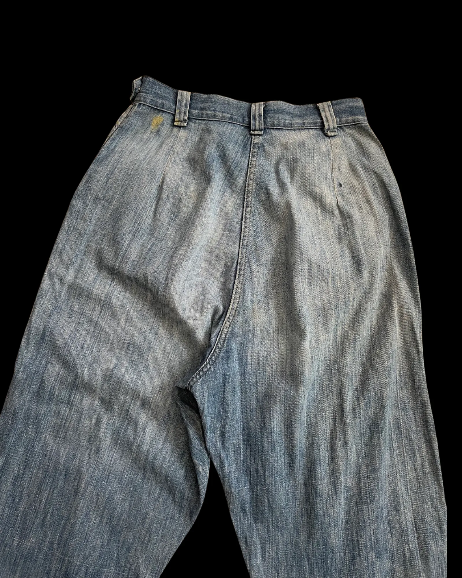 1950s Ranch Maid Side Zip Western Jeans