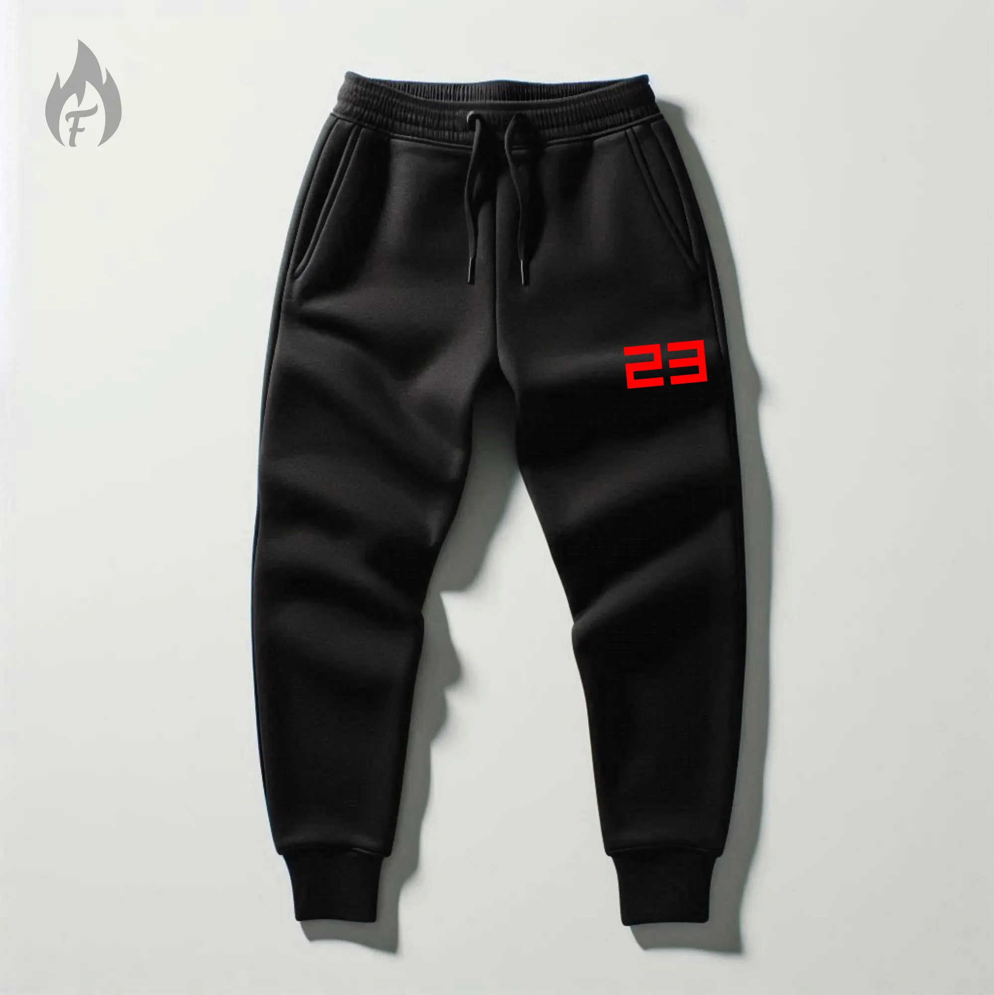 23 Tracksuit To Match Retro 13 Breds Black Red 23 Hoodie Joggers Set