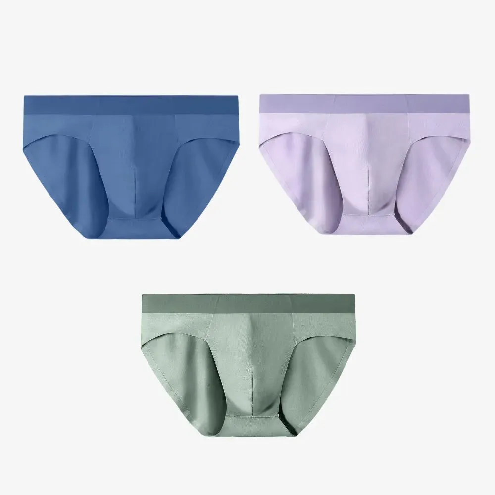 3-Pack Men's Modal Briefs- JEWYEE KM B331
