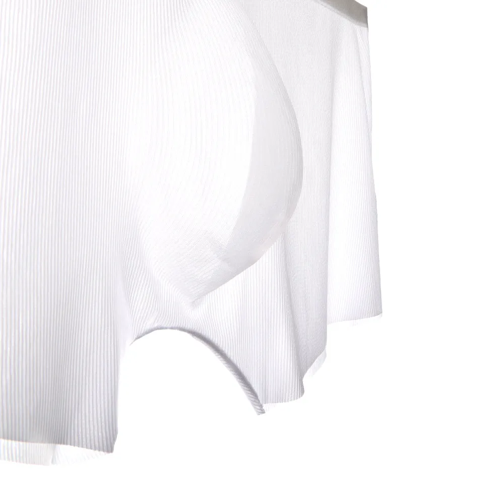 4-Pack Men's Ultra Thin Ribbed Ice Silk Trunks JEWYEE-AY 862PJ