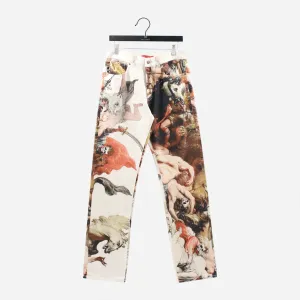 424 Biege Denim Pant
