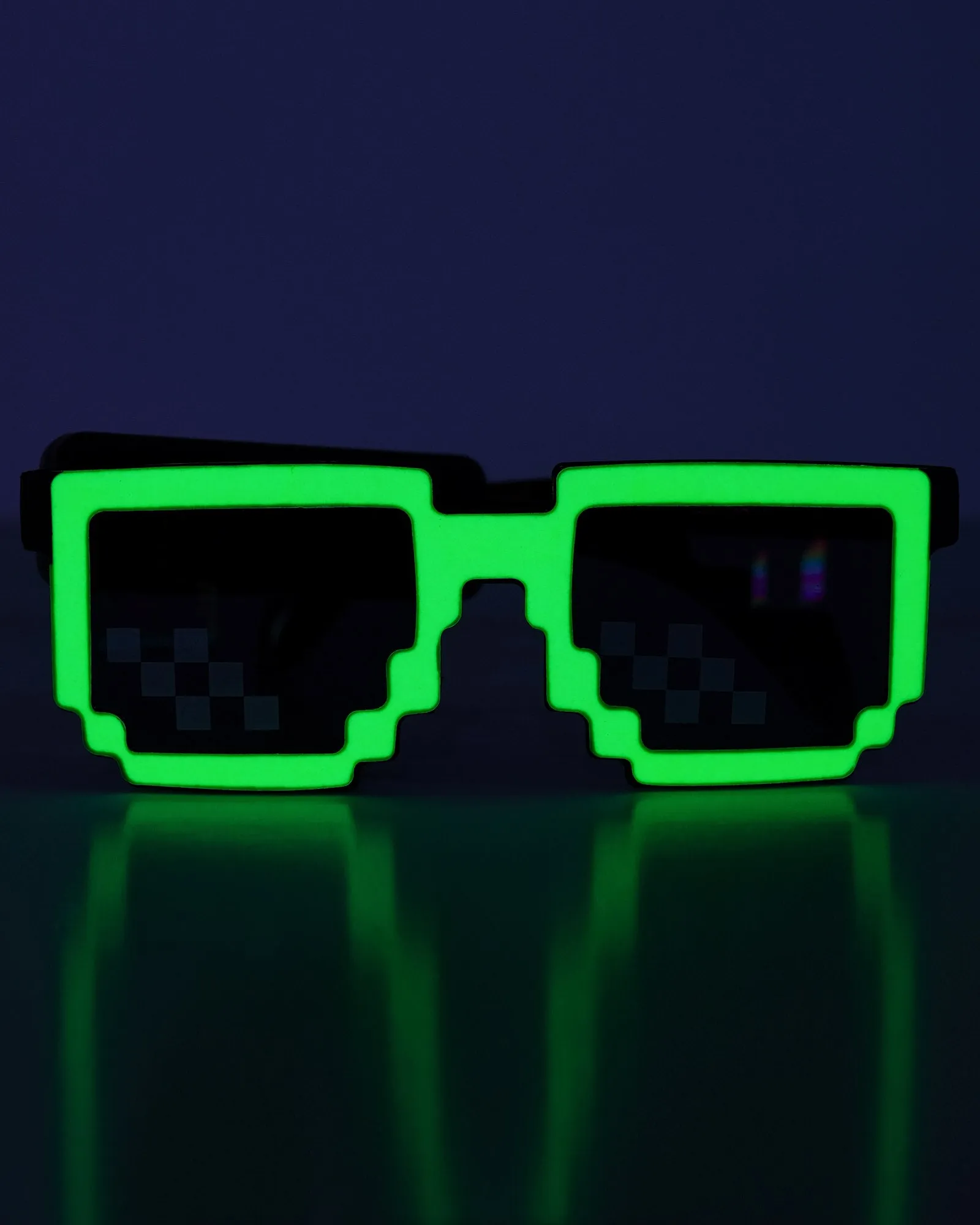 8-Bit LED Glasses