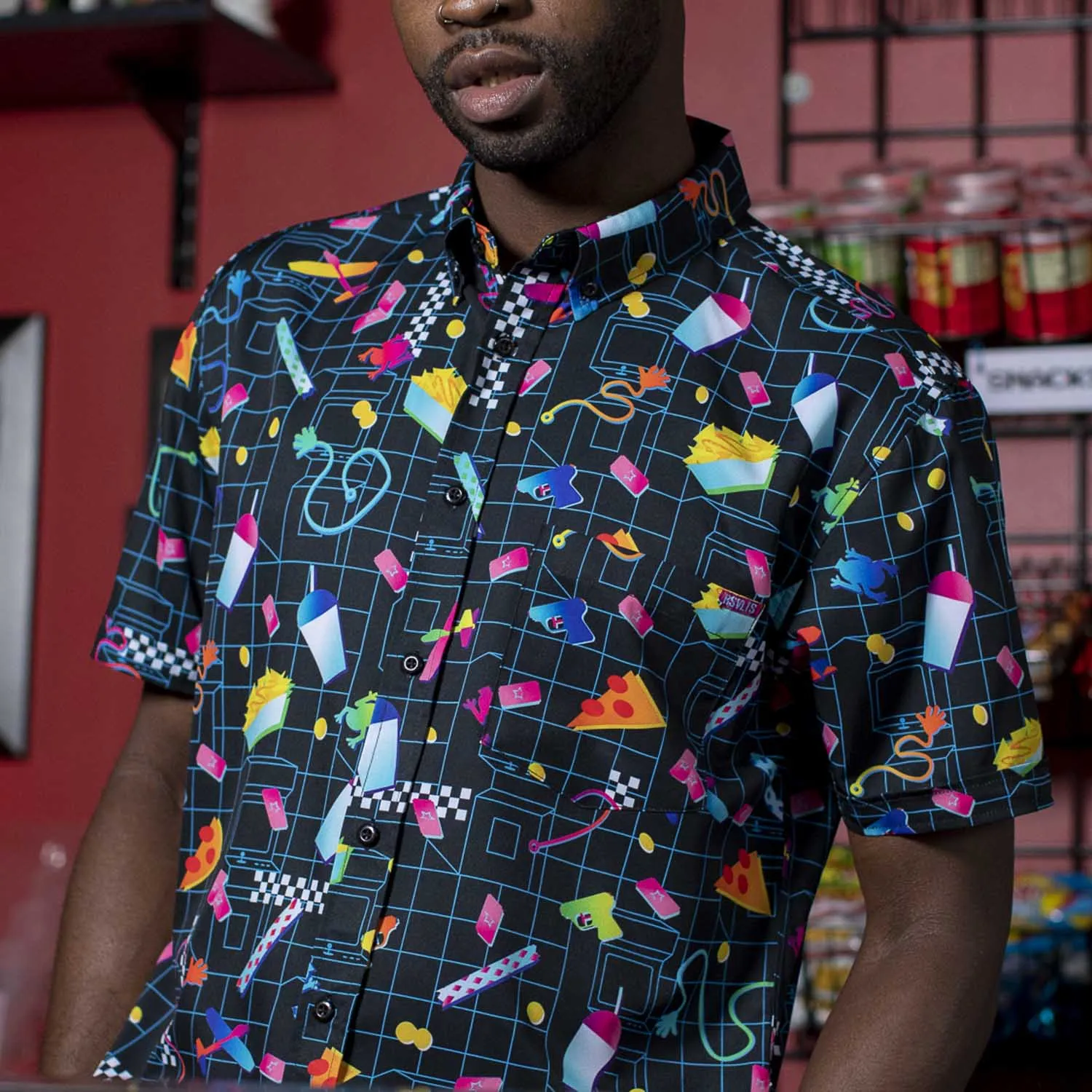‘80s Retro Pack “Mall Madness" – KUNUFLEX Short Sleeve Shirt