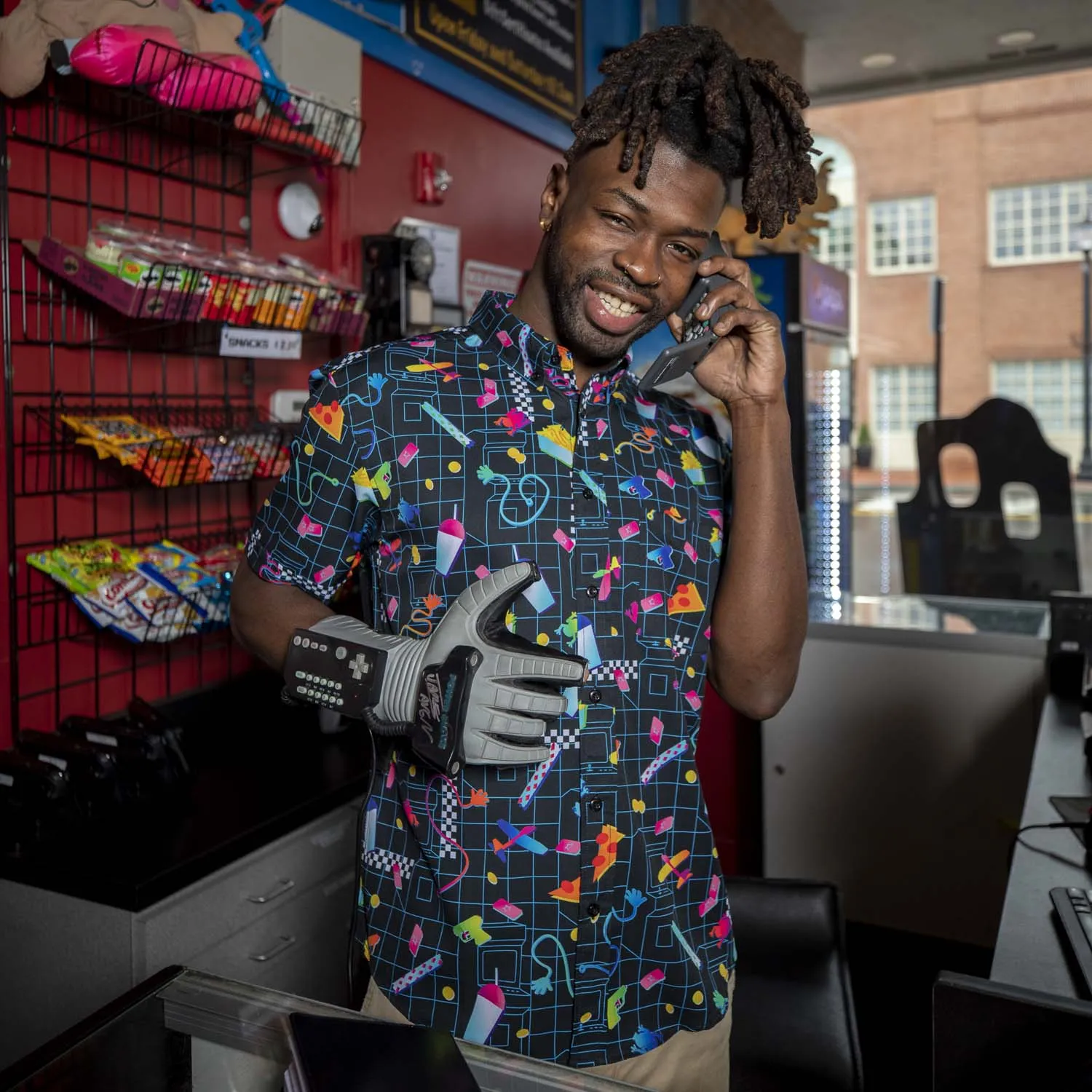 ‘80s Retro Pack “Mall Madness" – KUNUFLEX Short Sleeve Shirt