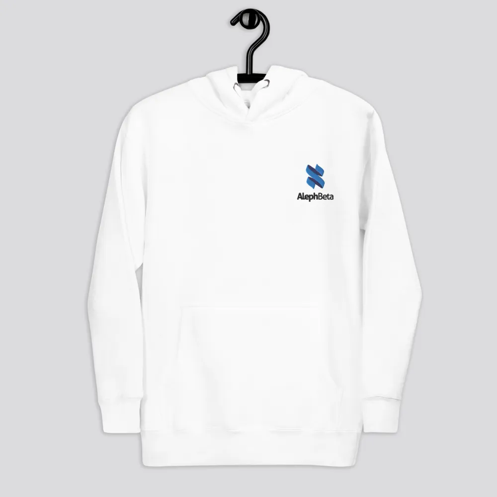 Aleph Beta Logo Unisex Hoodie