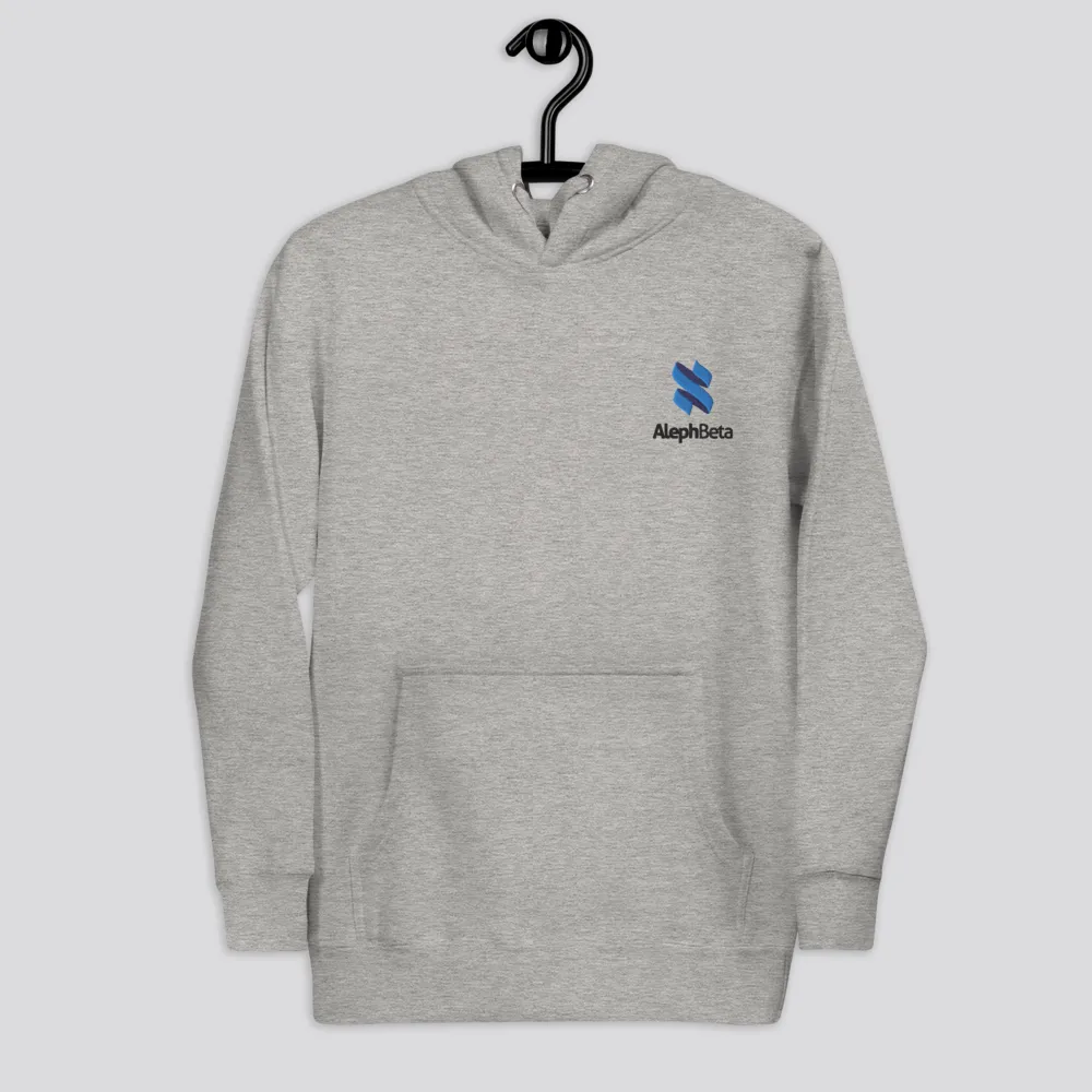 Aleph Beta Logo Unisex Hoodie