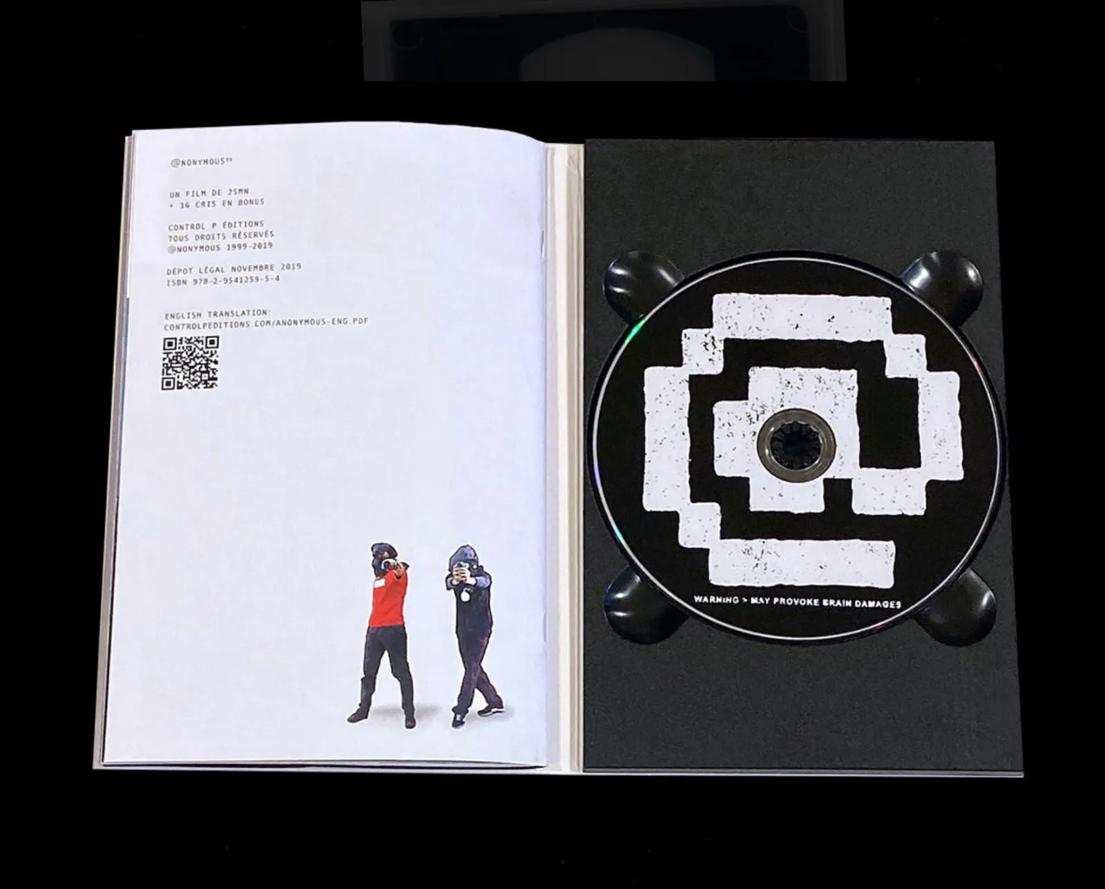 Anonymous 99 DVD   2 Postcards