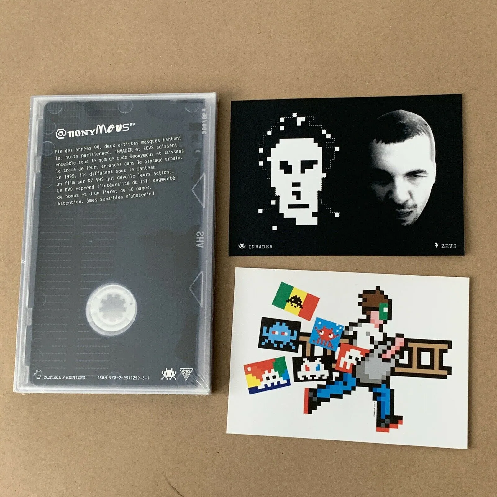 Anonymous 99 DVD   2 Postcards