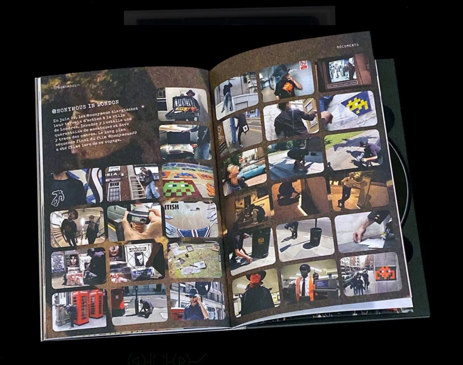 Anonymous 99 DVD   2 Postcards
