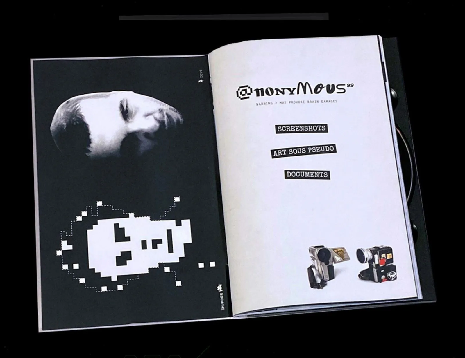 Anonymous 99 DVD   2 Postcards