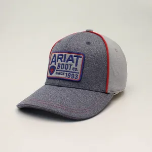 Ariat Men's Denim/Grey Boot Logo Ballcap