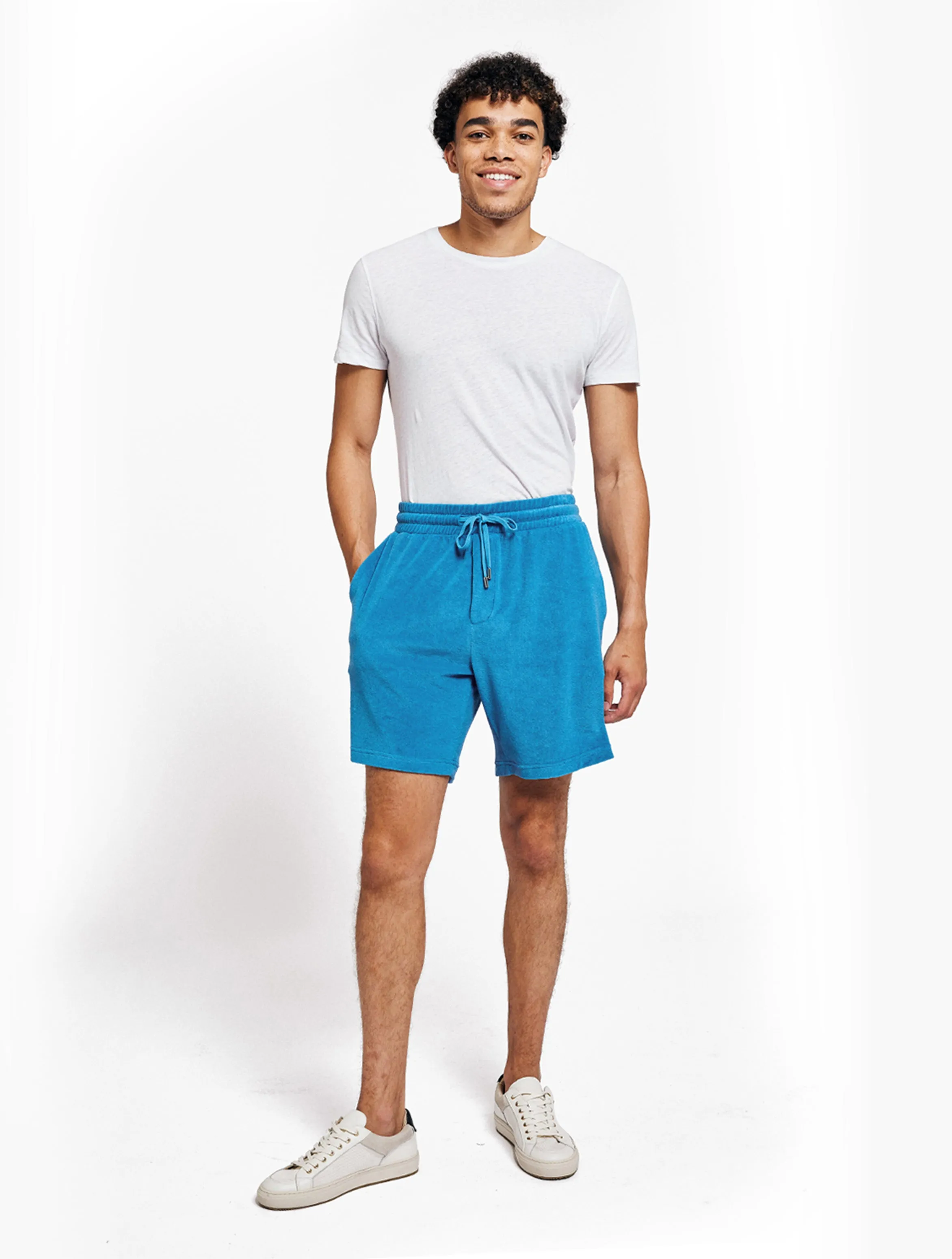 AUGUSTO TERRY COTTON SHORTS