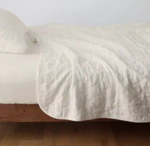 Austin Coverlet - Parchment - Queen