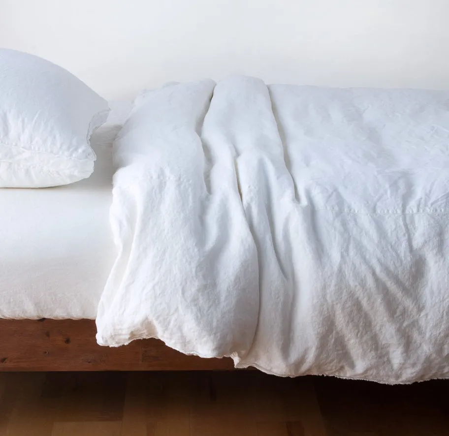 Austin Duvet Cover - White - King