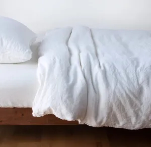 Austin Duvet Cover - White - King