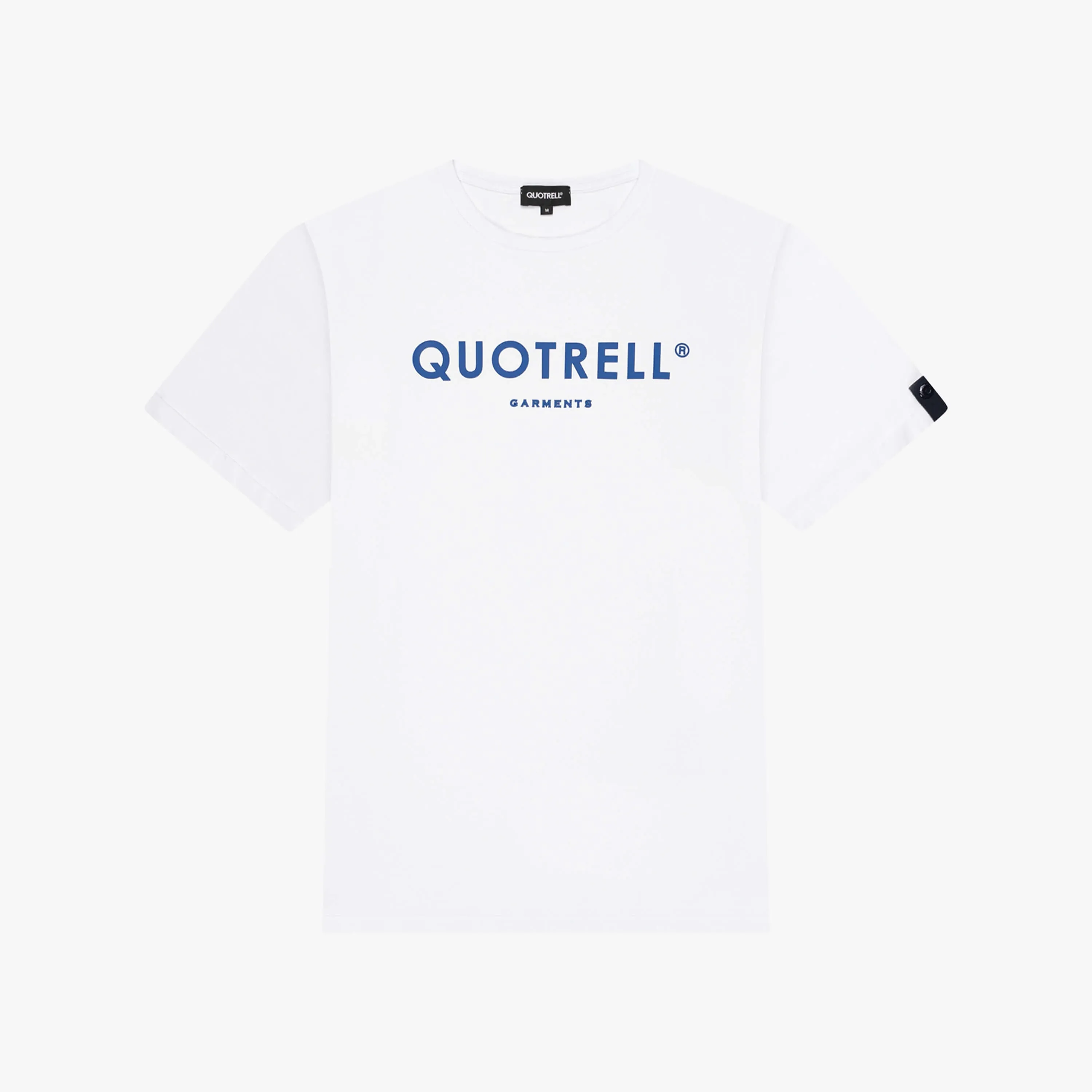 BASIC GARMENTS TEE | WHITE/COBALT