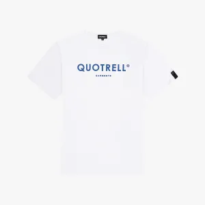 BASIC GARMENTS TEE | WHITE/COBALT