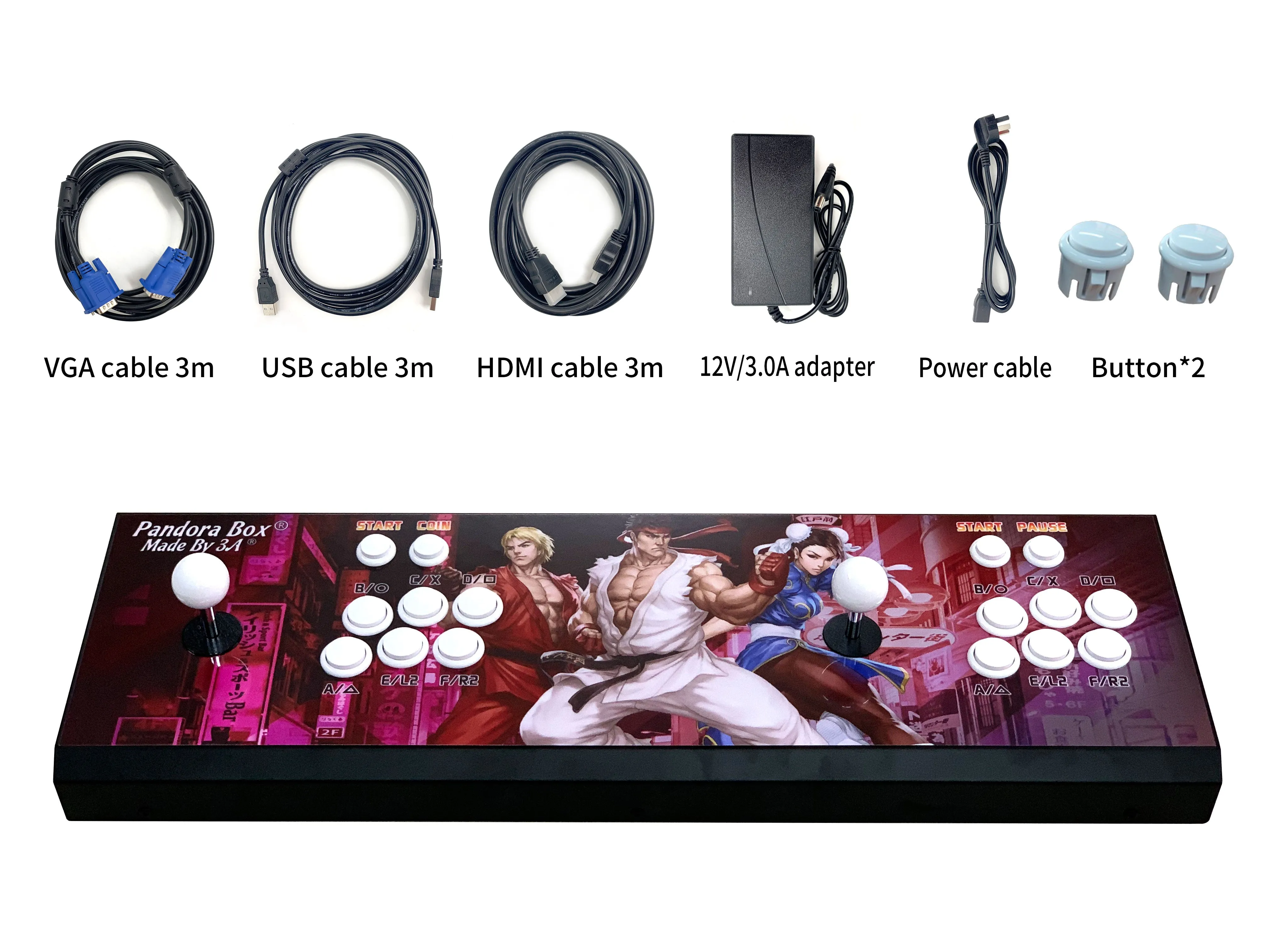 BATTLECADE DXS Arcade Games Deck Street Fighter - 10,000 in 1
