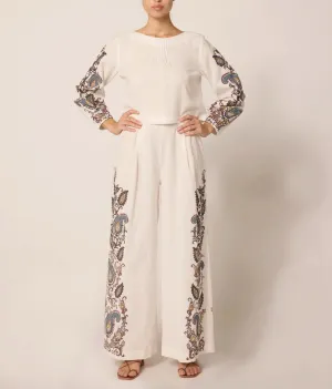 Beau Pant Veneto Paisley