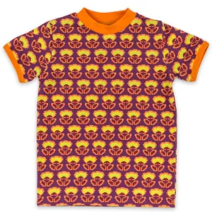 Beb & Ooo Organic T-shirt - Flower Blocks
