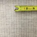 Beige ivory striped 100% Linen Casual Flat Roman Shade