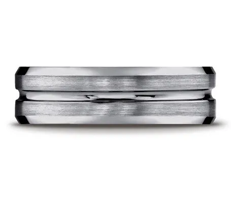 Benchmark Tungsten 7mm Men's Wedding Band CF67439TG