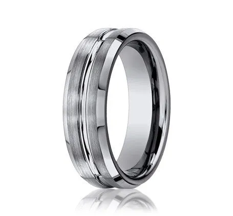 Benchmark Tungsten 7mm Men's Wedding Band CF67439TG