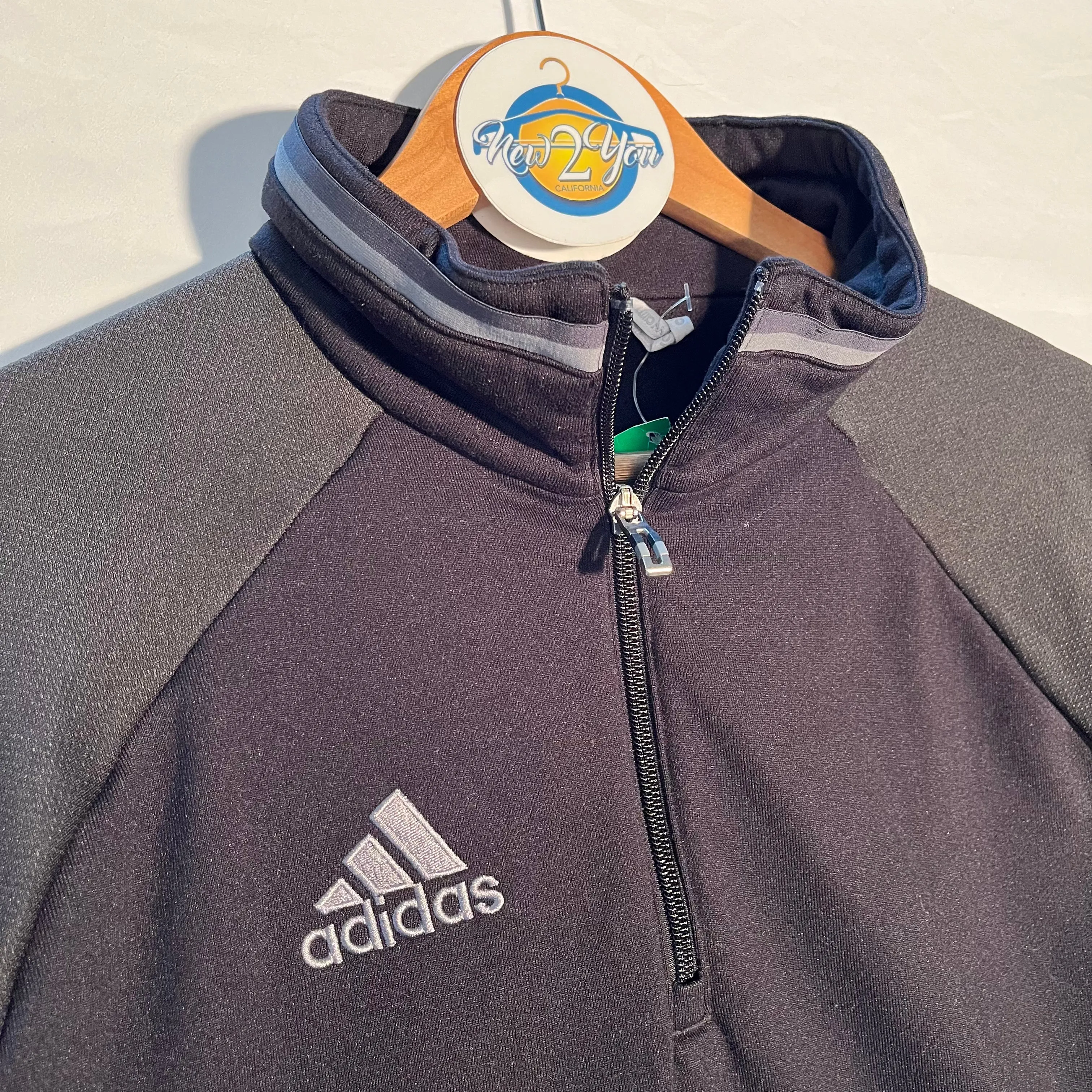Black Pullover Jacket (Adidas)