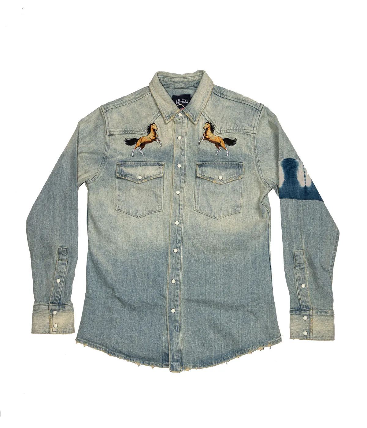 BLANCO RIVER WESTERN DENIM SHIRT