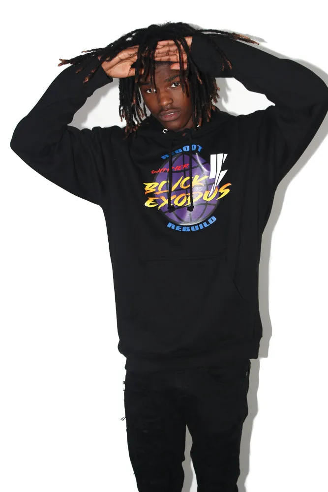 Blvck Exodus Black World Hoodie | PS2G