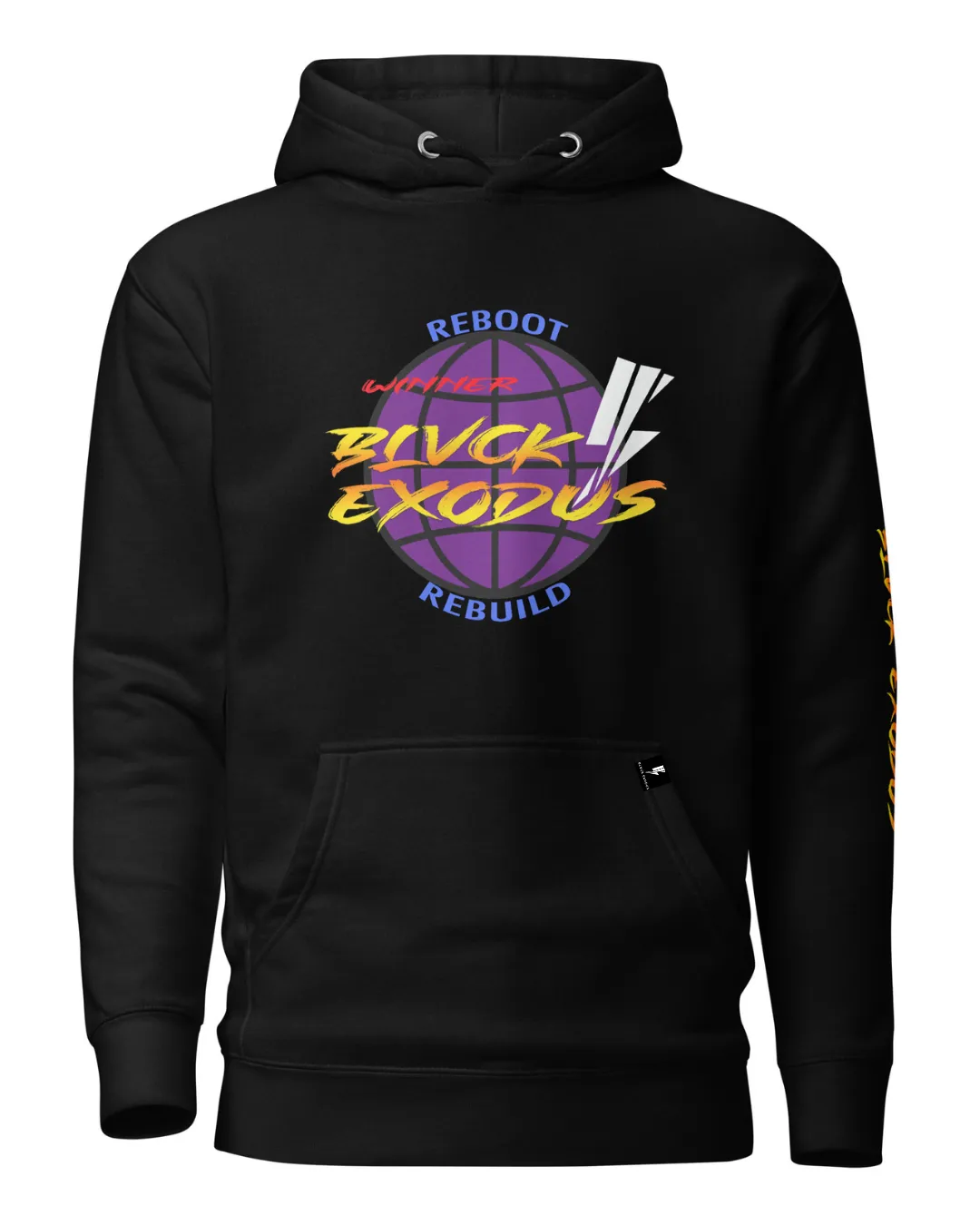 Blvck Exodus Black World Hoodie | PS2G