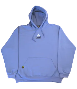 BOX LOGO - Lavender/Off-White - Embroidered Hoodie