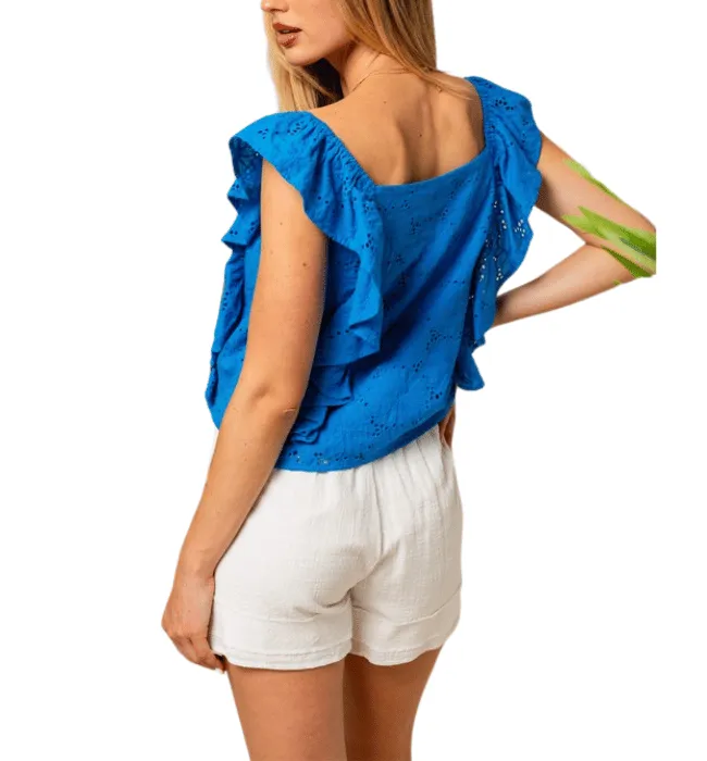 Brixton Eyelet Top
