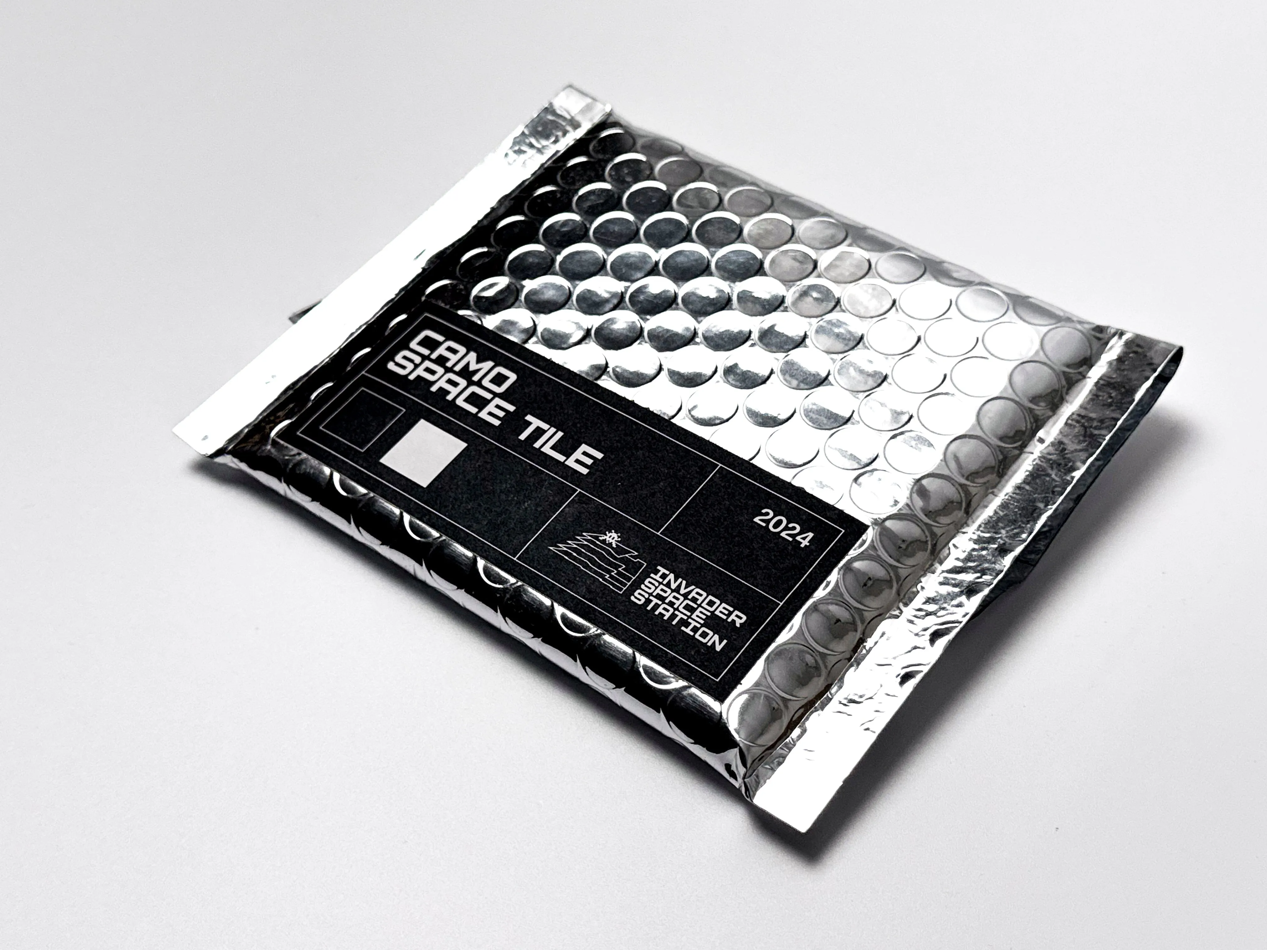 Camo Space Tile (Black & White)