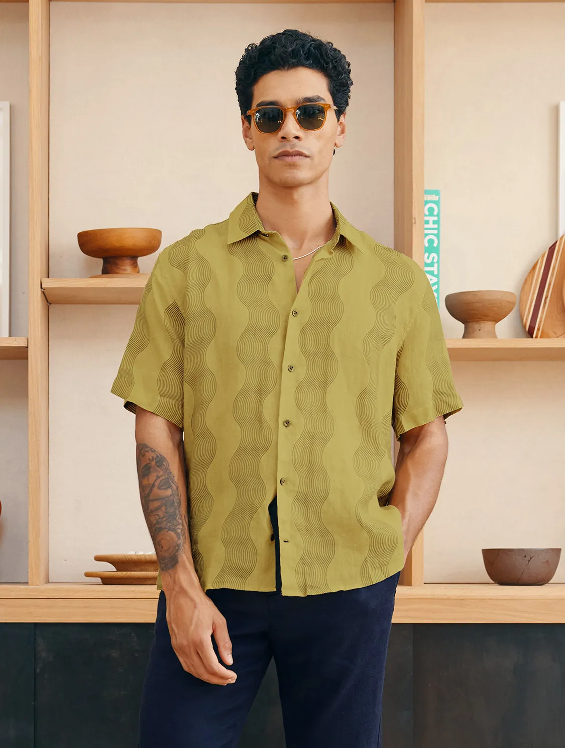 CASTRO CABANA LINEN SHIRT