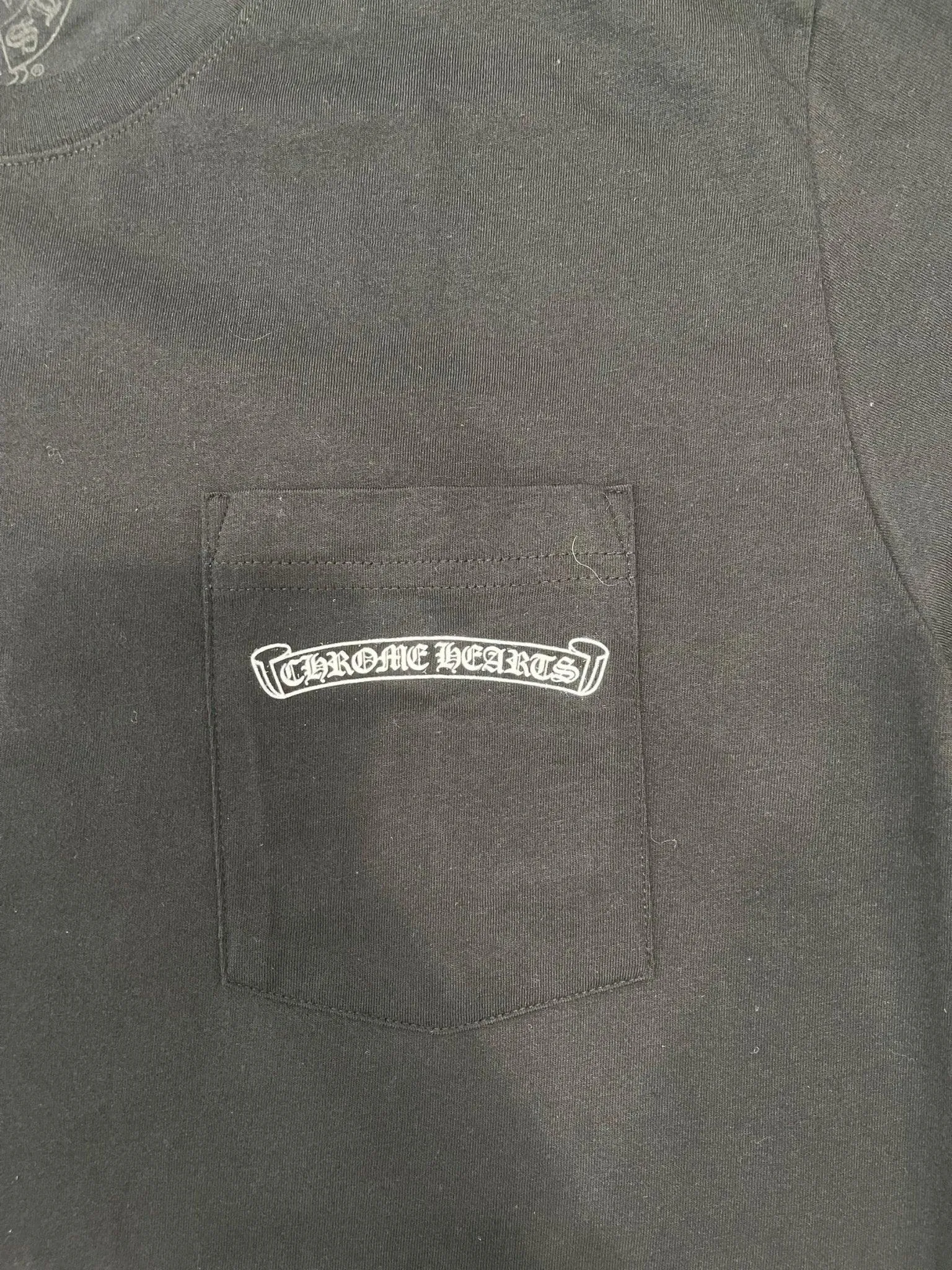 Chrome Hearts USA Shoulder Logo T-shirt Black