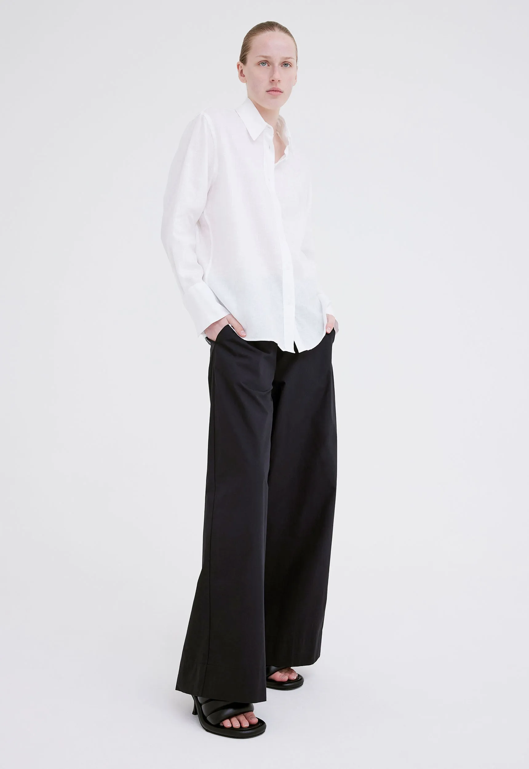 Cove Linen Shirt - White