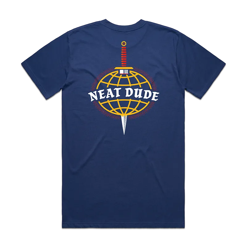 Dagger Tee - Cobalt
