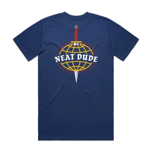 Dagger Tee - Cobalt