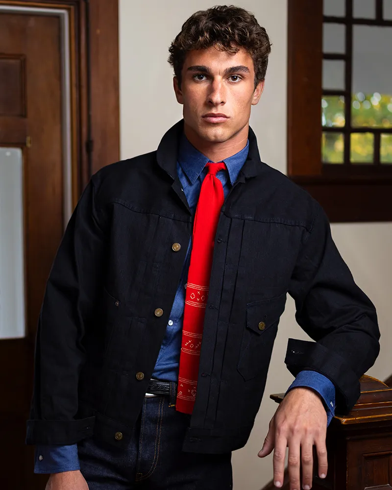 Dark Denim Western