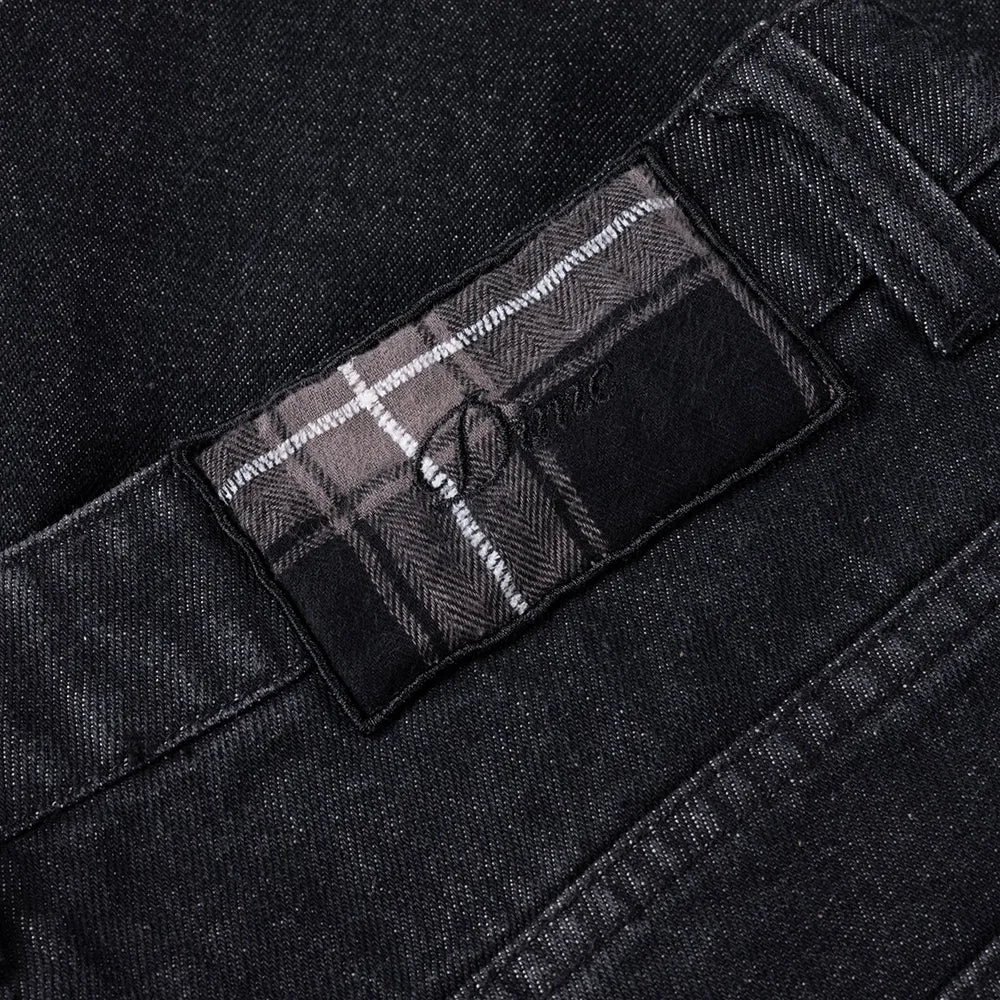 Dime MTL Secret Baggy Denim Pants Black Washed