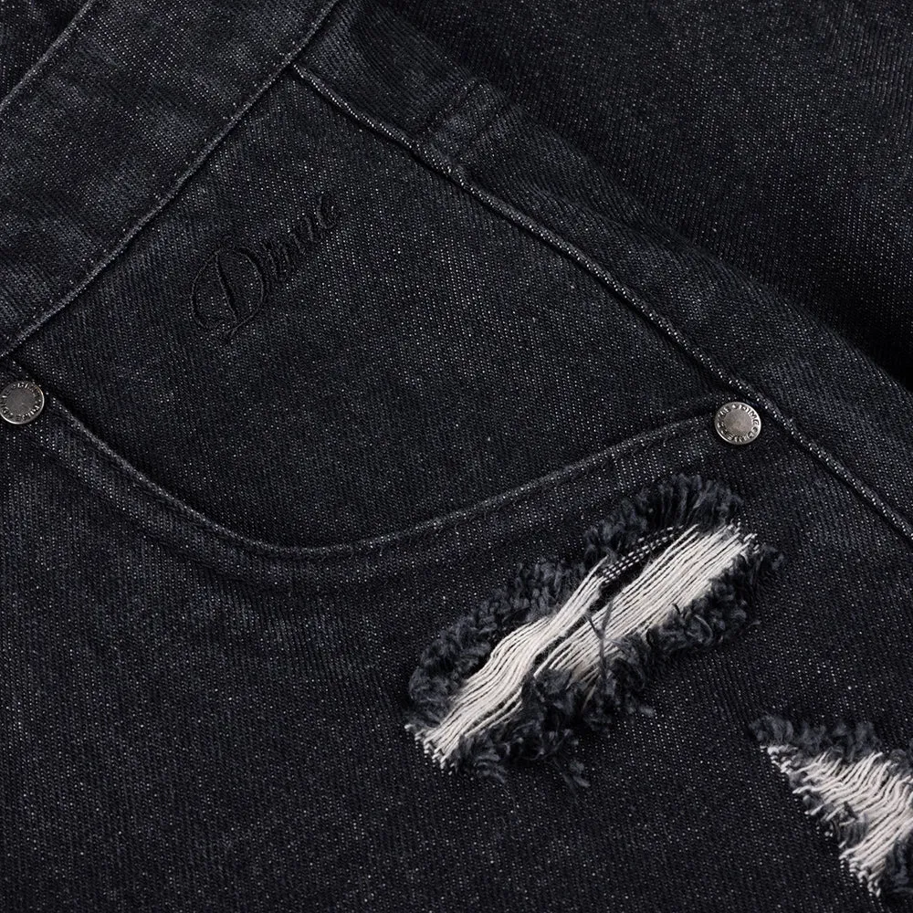 Dime MTL Secret Baggy Denim Pants Black Washed