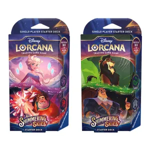 Disney Lorcana TCG Shimmering Skies Starter Set (Pair)