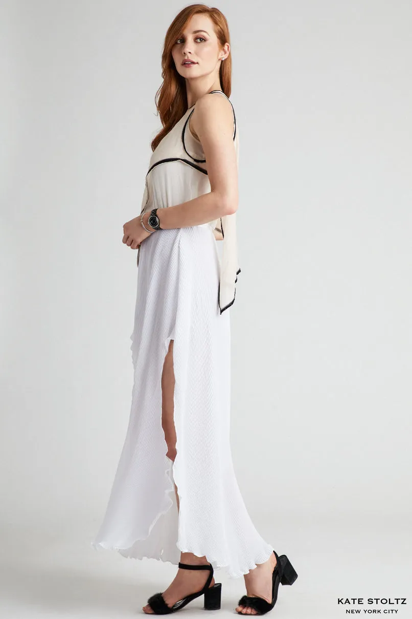 Emporio Pleated Skirt