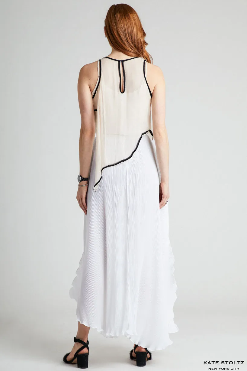 Emporio Pleated Skirt