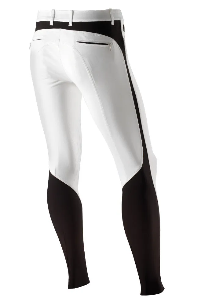 Equiline Mens Adam Breeches - Olive Green