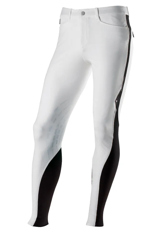 Equiline Mens Adam Breeches - Olive Green