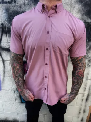 ESSENTIAL MYSTERIOUS ROSE BUTTON UP