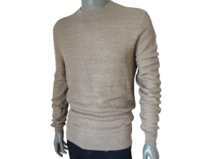 Fancy Silk Crewneck Sweater